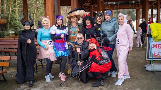 Rymanów-Zdrój. Zdrojowy Bieg Karnawałowy i Marsz Nordic Walking. Zobacz zdjęcia