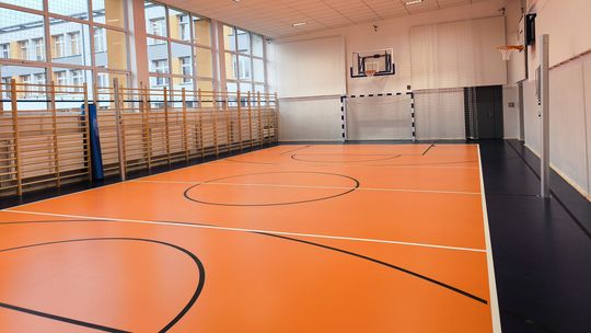 Sale gimnastyczne w "Elektryku" i "Mechaniku" przeszły modernizację