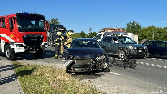 Seat i Hyundai zderzyły się w Rogach