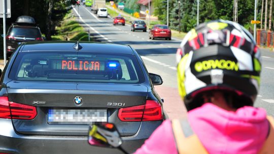 Setki kontroli motocyklistów na drogach Podkarpacia. Aż 135 naruszeń