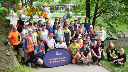 Setna edycja Parkrun w Rymanowie-Zdroju. Zobaczcie zdjęcia