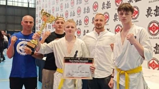 Seweryn Bożek z Krośnieńskiego Klubu Kyokushin Karate Mistrzem Europy!