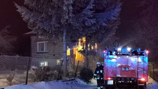 ? Siedem zastępów PSP i OSP interweniowało w Faliszówce
