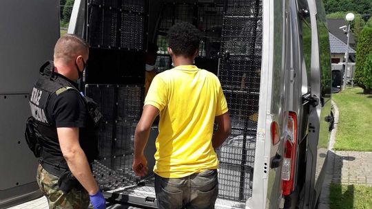 Siedmiu nielegalnych migrantów z Afryki oraz organizatorów ich przerzutu zatrzymano w Bieszczadach