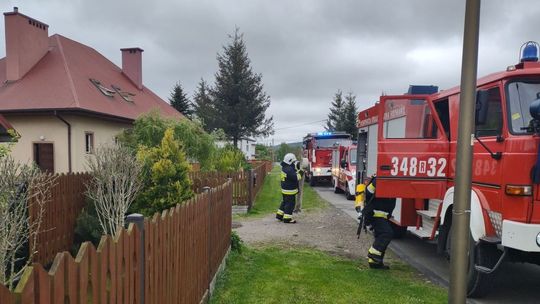 ? Sieniawa. Zadymienie w budynku mieszkalnym
