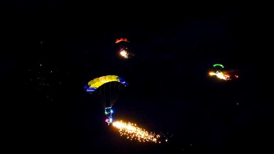 Grupa Sky Magic wydała oświadczenie po nocnym pokazie w Krośnie