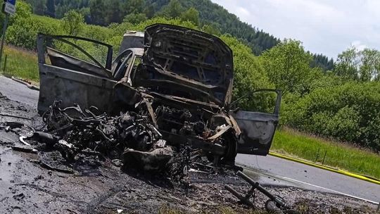 Śmierć motocyklisty. Droga wojewódzka nr 897 zablokowana