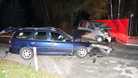 Śmiertelny wypadek na drodze wojewódzkiej 992 Śmiertelny wypadek na drodze wojewódzkiej 992
