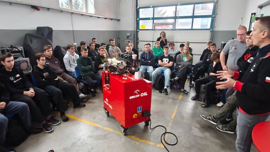 Specjalistyczne szkolenie dla uczniów krośnieńskiego Mechanika [ZDJĘCIA]