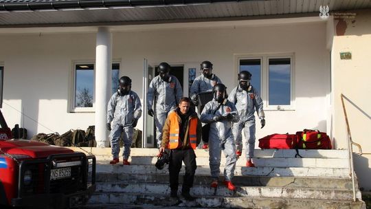 Sprawdzenie gotowości służb w trudnych warunkach terenowych