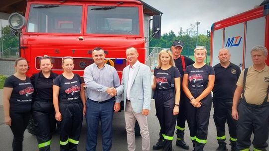 Star 266 służył strażakom w Żeglcach. Teraz będzie służyć w Ukrainie