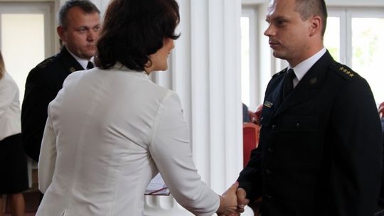 Starszy kapitan Piotr Szydło wyróżniony przez wojewodę podkarpackiego