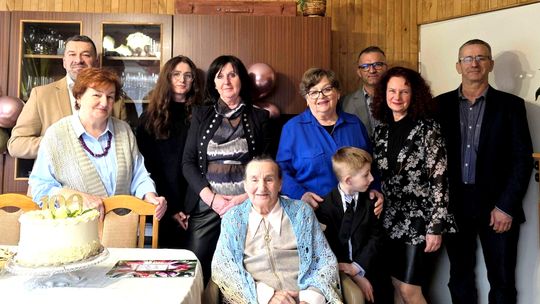 Sto lat minęło… Wyjątkowy jubileusz Pani Janiny Krukar z Posady Górnej