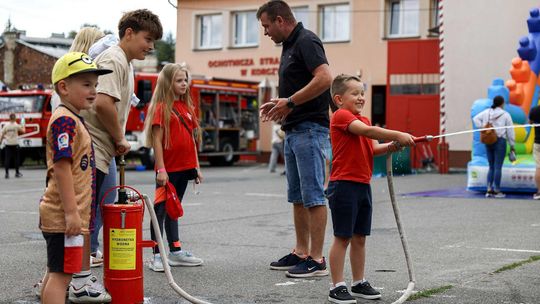 Strażackie atrakcje przyciągnęły mieszkańców. Dzień Otwarty OSP Korczyna [ZDJĘCIA]