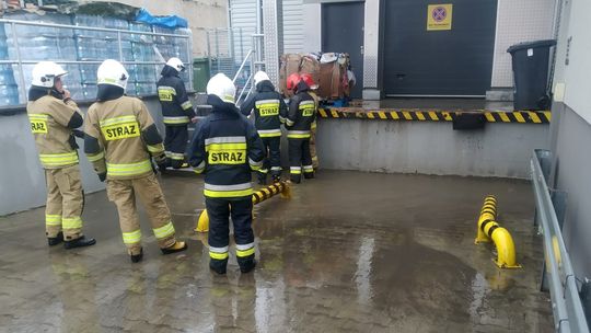 Strażacy interweniowali w związku z burzami