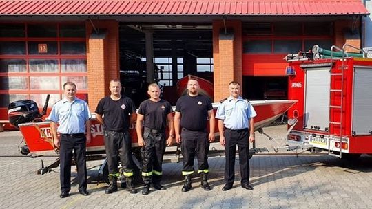 Strażacy OSP KSRG Rymanów pozyskali łódź ratowniczą