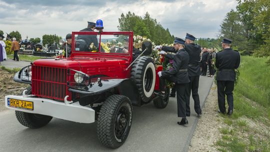Strażacy pożegnali długoletniego naczelnika OSP Głowienka