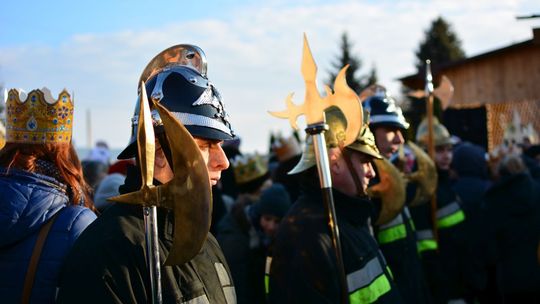 Strażacy uczestniczyli w Orszaku Trzech Króli