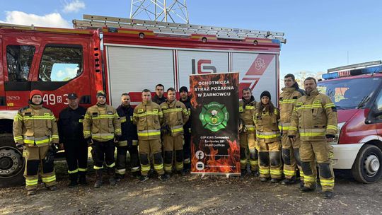 Strażacy z OSP KSRG Żarnowiec z nowymi uprawnieniami sterników motorowodnych