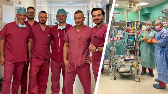 Sukces medycyny. Pierwsza na Podkarpaciu operacja raka nerki z czopem nowotworowym sięgającym serca