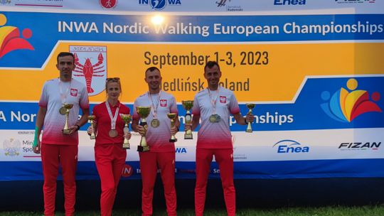 Sukcesy zawodników z powiatu krośnieńskiego na International Nordic Walking Federation