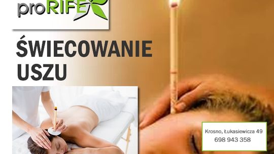 Świecowanie uszu - usunięcie woskowiny zalegającej w uszach i oczyszczenie zatok