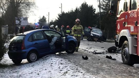 ŚWIERZOWA POLSKA: Wypadek na głównej drodze