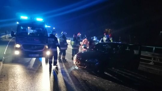 ŚWIERZOWA POLSKA: Zderzenie kilku samochodów