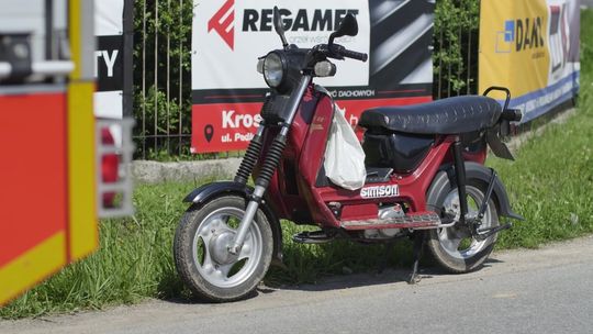 ŚWIERZOWA POLSKA: Zderzenie motoroweru i osobówki