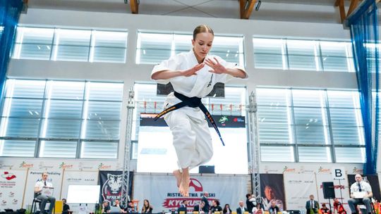 Świetny występ krośnieńskich karateków na Mistrzostwach Polski