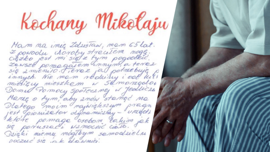 „Święty Mikołaj dla Seniora”: Pan Zdzisław z Jedlicza marzy, by znów stanąć na nogach „Święty Mikołaj dla Seniora”: Pan Zdzisław z Jedlicza marzy, by znów stanąć na nogach