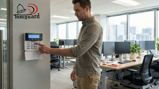 System alarmowy w biurze - montaż FHU Tomguard