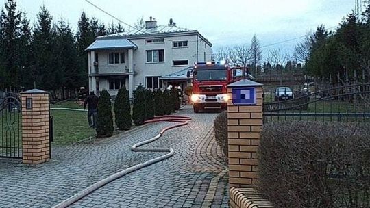 SZCZEPAŃCOWA: Pożar w budynku mieszkalnym na Jarzębinowej