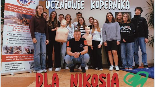 Szkolenie z pierwszej pomocy dla uczniów Kopernika – edukacja i wsparcie dla Nikosia