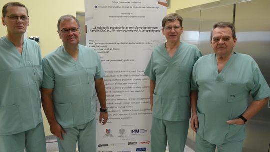 SZPITAL KROSNO: Pierwszy w Polsce zabieg z wykorzystaniem nowoczesnego lasera!