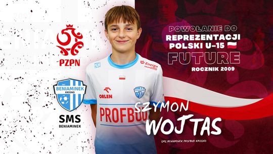 Szymon Wojtas, zawodnik SMS Beniaminek z powołaniem do Reprezentacji Polski!