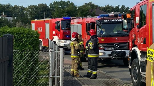 Targowiska. Zadymienie w budynku