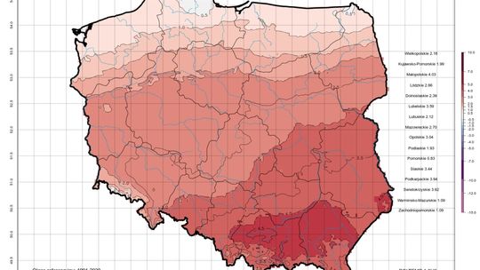 ? Tej nocy temperatura może lokalnie spaść nawet do -15°C