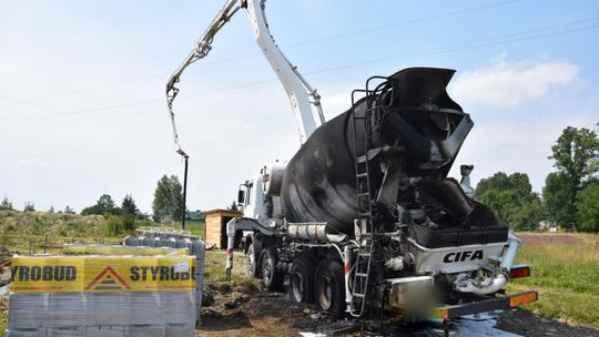 TEODORÓWKA: Tragiczne porażenie prądem operatora betoniarki