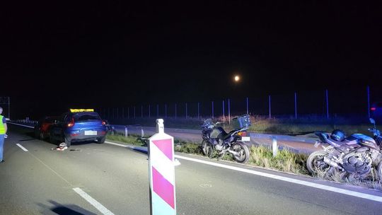 Tragiczne wypadki motocyklistów. Śmierć 24-latka, ranni dwaj 18-latkowie i 17-latek
