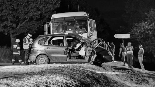 Tragiczny finał wypadku w Głojscach. W szpitalu zmarł 43-latek