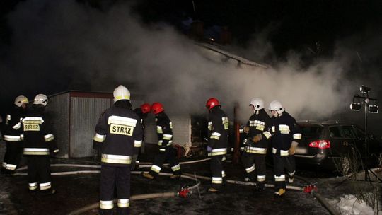 Tragiczny pożar w Rymanowie. Były czujniki w palącym się domu