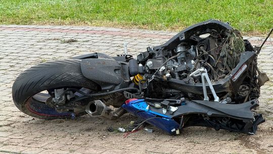 Tragiczny wypadek na DK28 w Leszczawie Dolnej. Zginął motocyklista