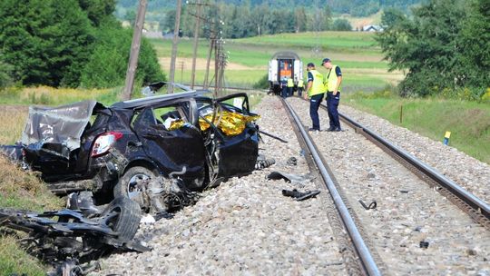 Tragiczny wypadek na niestrzeżonym przejeździe kolejowym w Bajdach. Prokuratura umorzyła śledztwo