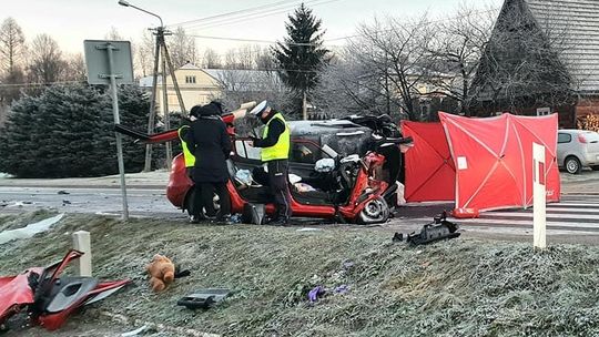 Tragiczny wypadek w Bliznem. 22-latek był pijany. Usłyszał już prokuratorskie zarzuty