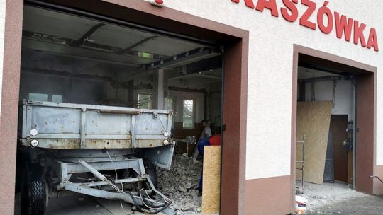 Trwa duży remont strażnicy OSP Krosno-Turaszówka