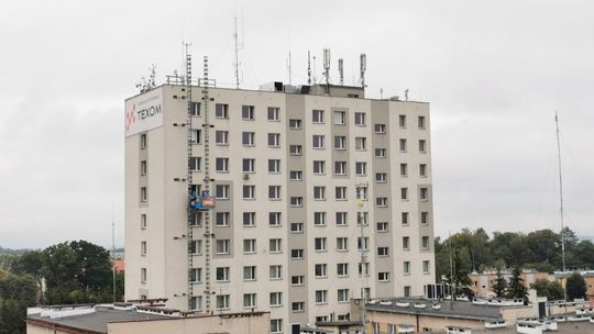 Trwa remont komendy policji w Krośnie. Wykonano już część prac
