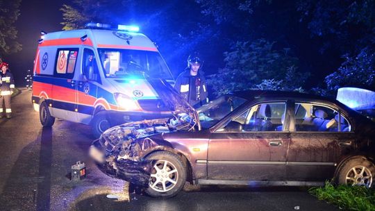 Trzy kobiety poszkodowane w wypadku samochodowym