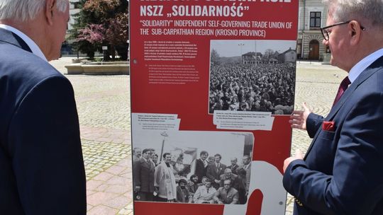 "TU rodziła się Solidarność". Poznaj jej historię na krośnieńskim Rynku