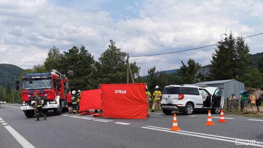 Tylawa. Wypadek na drodze krajowej nr 19 [AKTUALIZACJA 2]